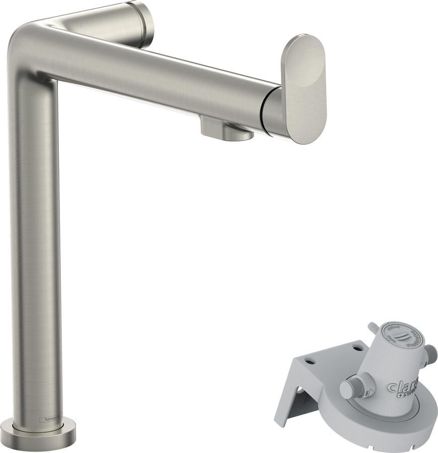 Hansgrohe Aqittura filtersystem 210 stainless steel finish 76804800