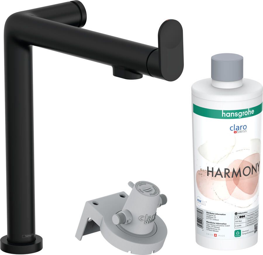 Hansgrohe Aqittura filtersystem 240 1jet starterset matzwart 76802670