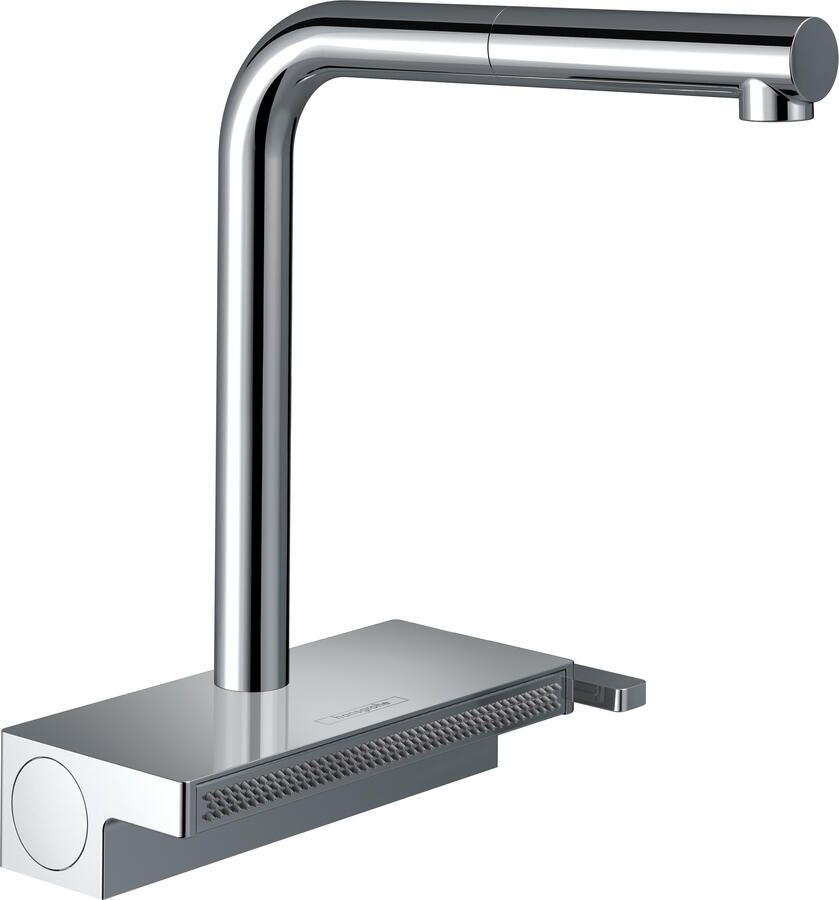 Hansgrohe Aquno Select M81 1-gats keukenkraan 250 2jet m. uittrekbare vuistdouche chroom 73836000