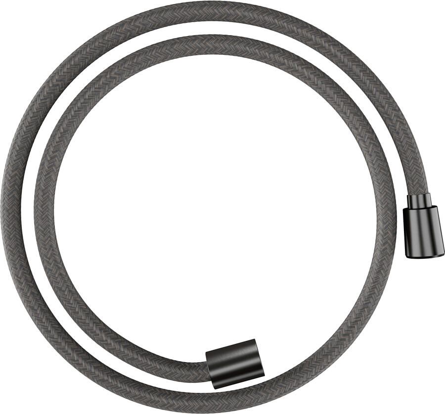 Hansgrohe Designflex doucheslang textiel 125 cm Brushed Black Chrome