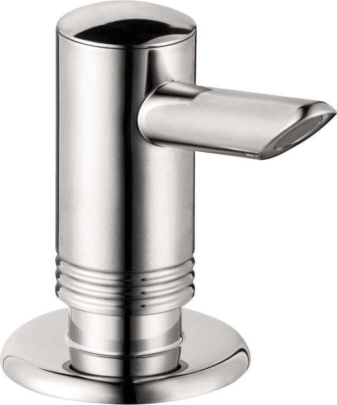 Hansgrohe dispenser vo zeep afwasmiddel brushed black chrome brushed black chrome