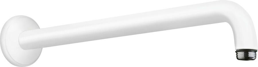 Hansgrohe douchearm 389mm mat wit 27413700