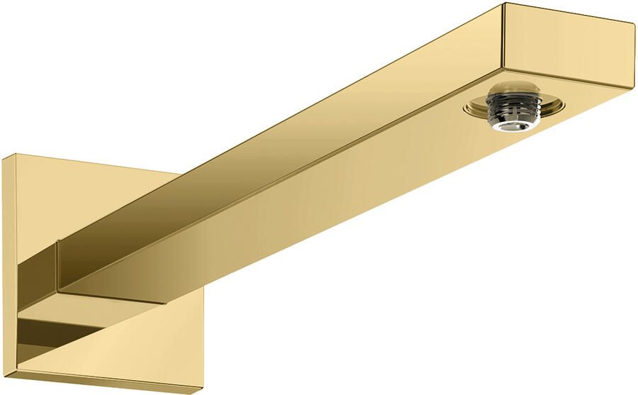 Hansgrohe douchearm Square 389mm polished gold optic 27694990