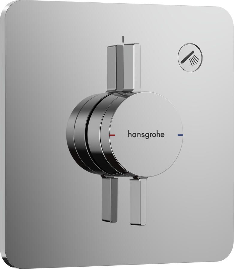Hansgrohe Duoturn Q inbouwkraan voor 1 functie chroom 75614000