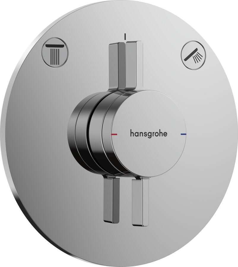 Hansgrohe Duoturn S inbouwkraan voor 2 functies chroom 75418000