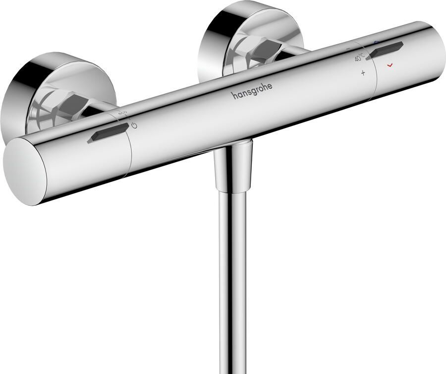 Hansgrohe Ecostat Fine douchekraan thermostatisch zonder omstel HOH=15cm chroom 13324000