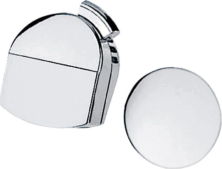 Hansgrohe Exafill Plus kleurset voor badafvoer overloop en vulcombinatie hoge uitvoering chroom 58128000