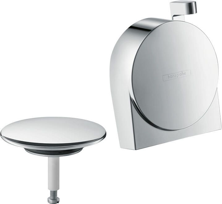 Hansgrohe Exafill S kleurset voor badafvoer overloop en vulcombinatie chroom 58117000
