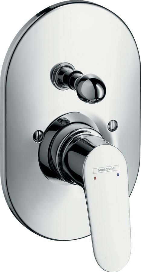 Hansgrohe focus e2 afbouwdeel v. badkraan m omstel t.b.v. inbouwdeel 31741180 chroom