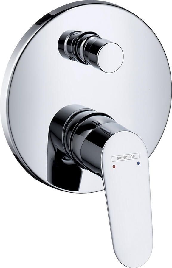 Hansgrohe Focus E2 afbouwdeel voor badkraan met omstel voor I box 01800180 chroom 31945000