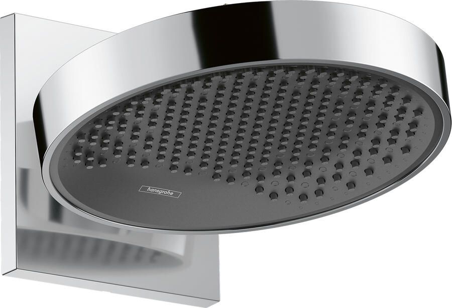 Hansgrohe Rainfinity PowderRain hoofddouche 250 1jet met douchearm 10-30° verticaal kantelbaar Ø25cm chroom 26226000