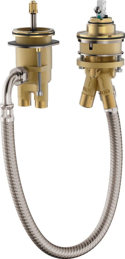 Hansgrohe basisgarnituur voor 2-gats badrandcombinatie 13159180
