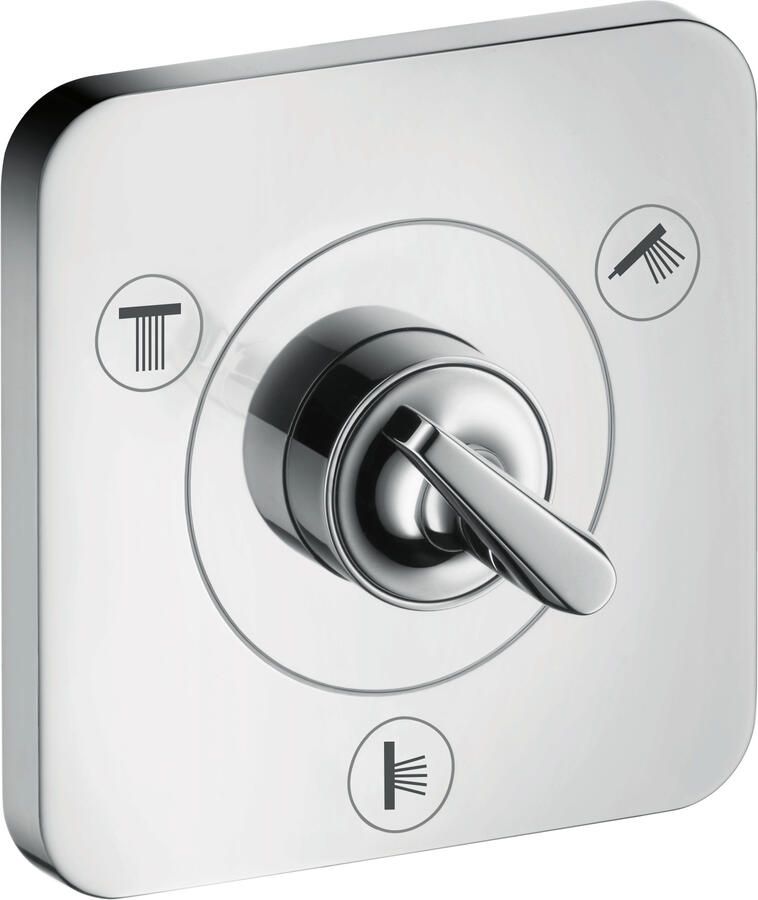 Hansgrohe Universeel inbouwdeel Trio inbouw stop en omstelkraan 15981180