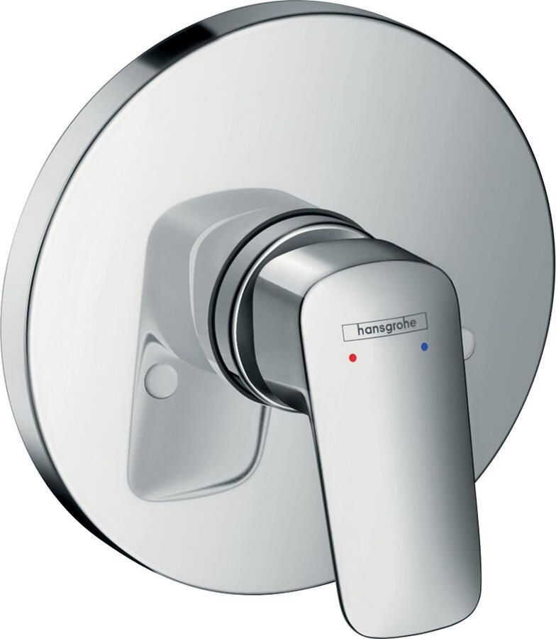 Hansgrohe Logis ééngreeps douchemengkraan afbouwdeel chroom