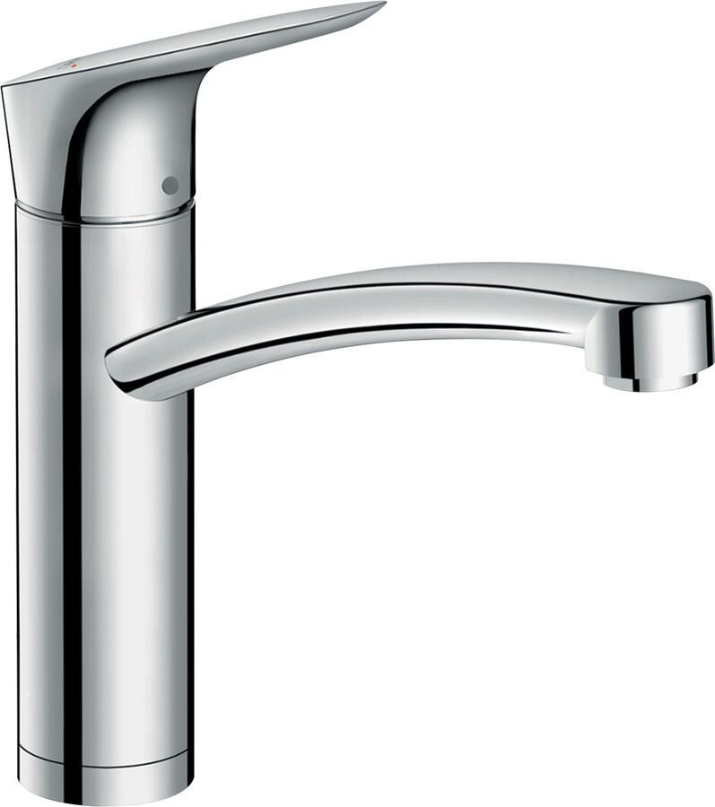 Hansgrohe Logis keukenmengkraan ComfortZone 160 eengreeps voor plaatsing voor raam draaibereik 360 graden chroom 71833000