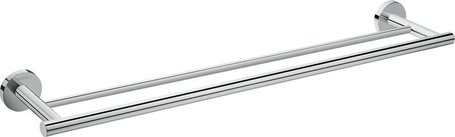 Hansgrohe Logis Universal handdoekhouder dubbel 64.4cm chroom 41712000