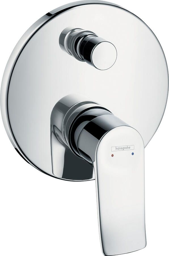 Hansgrohe Metris afbouwdeel voor inbouw badkraan met omstel voor Exafill chroom 31487000