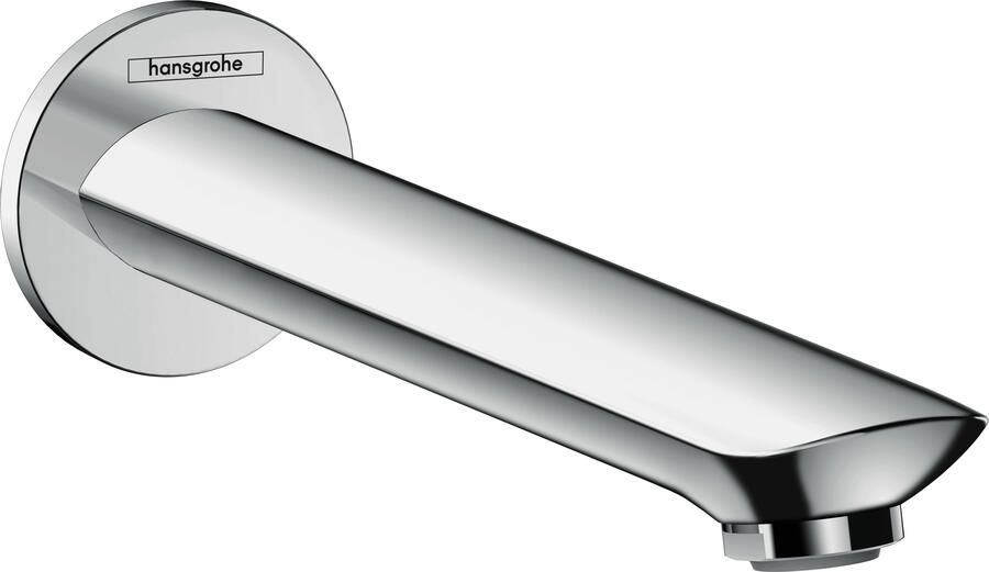 Hansgrohe Novus Baduitloop DN20 Recht Chroom