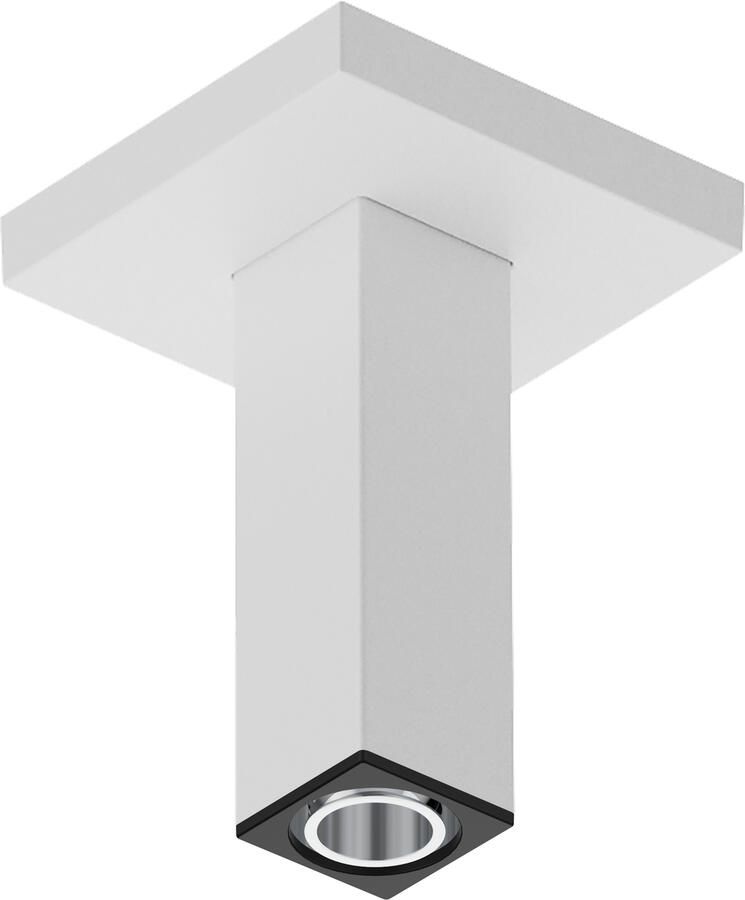 Hansgrohe Pulsify E Plafondaansluiting Mat Wit