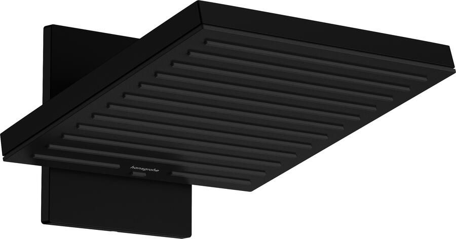 Hansgrohe Pulsify E hoofddouche 260 2jet EcoSmart + met wandaansluiting mat zwart