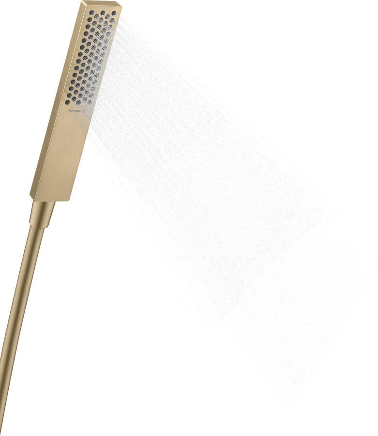 Hansgrohe Pulsify E staafhanddouche 100 1jet EcoSmart Brushed Bronze