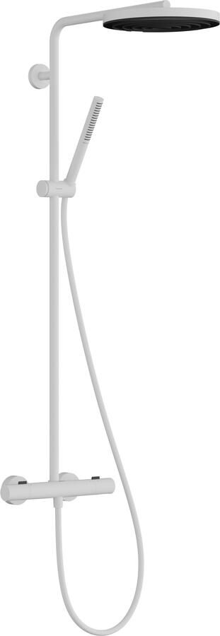 Hansgrohe Pulsify S Puro Showerpipe 260 1jet EcoSmart met thermostaat mat wit