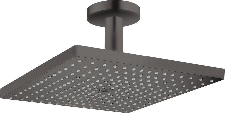 Hansgrohe Raindance E hoofddouche 300 1jet EcoSmart met plafondaansluiting Brushed Black Chrome
