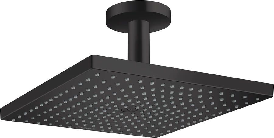 Hansgrohe Raindance E hoofddouche 300 1jet EcoSmart met plafondaansluiting mat zwart