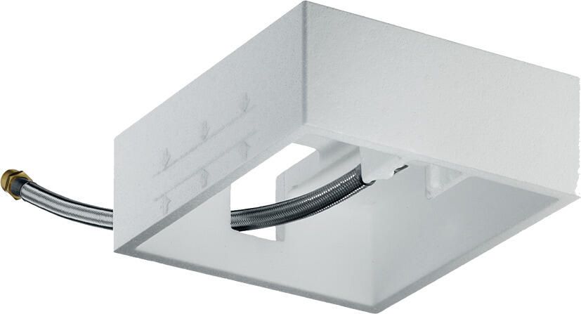 Hansgrohe Raindance S Air basisgarnituur voor hoofddouche 26x26 cm. plafond Chroom