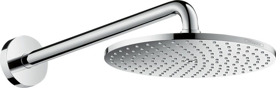 Hansgrohe Raindance select p 1jet powderrain hoofddouche met douchearm chroom 27607000