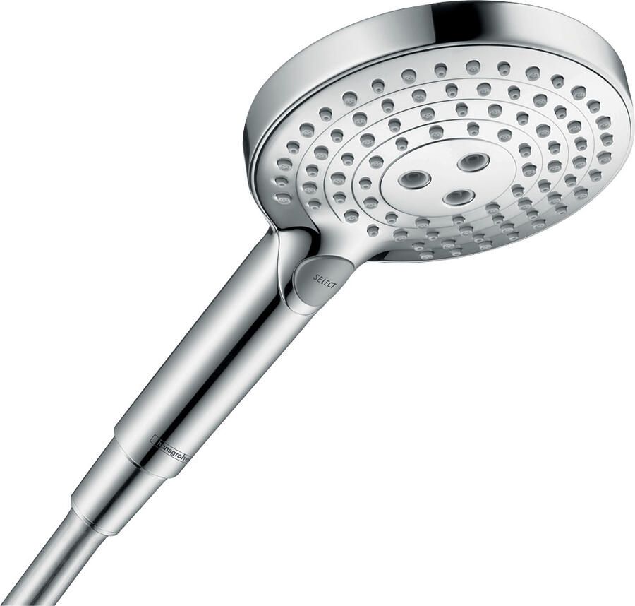 Hansgrohe Tweedekans Raindance Select S 120 PowderRain Green handdouche 3jet Chroom 03431