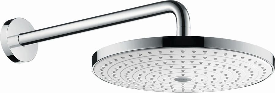 Hansgrohe Raindance Select S hoofddouche 300 2jet met douche-arm wit chroom