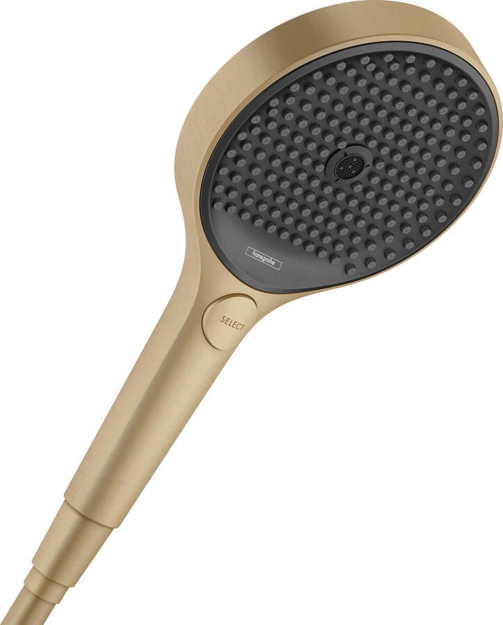 Hansgrohe Rainfinity PowderRain handdouche 13 cm met 3 straalsoorten geborsteld brons
