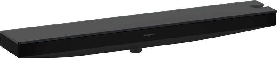 Hansgrohe Rainfinity muuraansluiting porter 500 met douchehouder en planchet R mat zwart