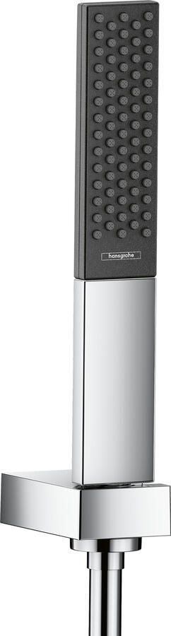 Hansgrohe Rainfinity badset m. PowderRain 100 1jet staafhanddouche met wandhouder met doucheslang 160cm chroom 26856000