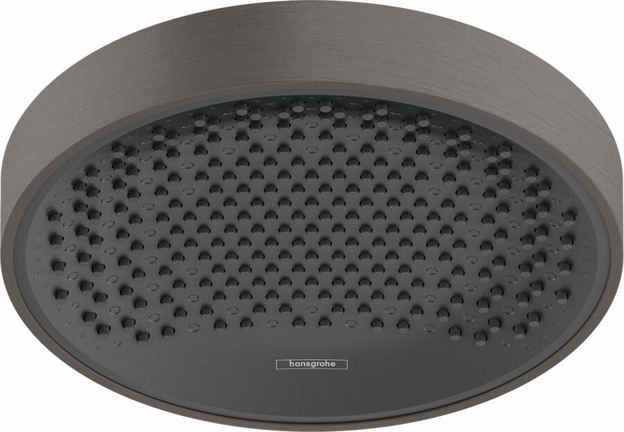 Hansgrohe Rainfinity PowderRain hoofddouche 25 cm met 1 straalsoort geborsteld zwart chroom