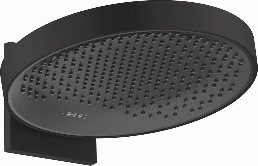 Hansgrohe Rainfinity PowderRain hoofddouche 360 1 straalsoort met douchearm 10-30° verticaal kantelbaar mat zwart