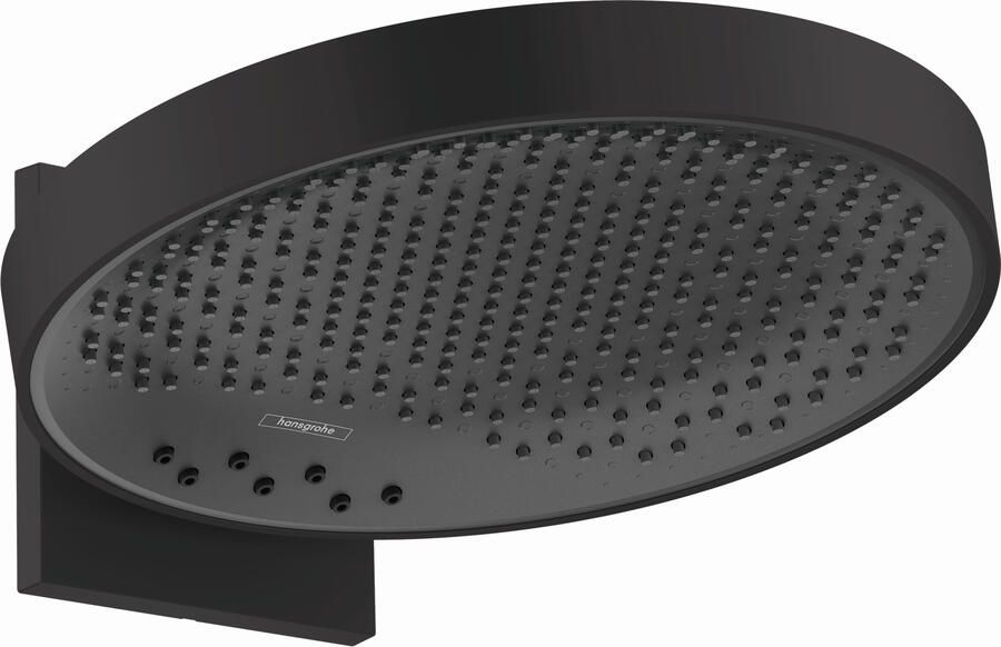 Hansgrohe Rainfinity PowderRain hoofddouche 360 3 straalsoorten met douchearm verticaal kantelbaar mat zwart