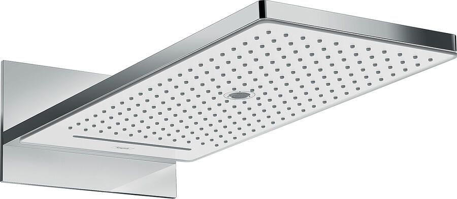 Hansgrohe Rainmaker Select 580 3jet hoofddouche 58.6x25.8cm wandbevestiging wit chroom 24001400