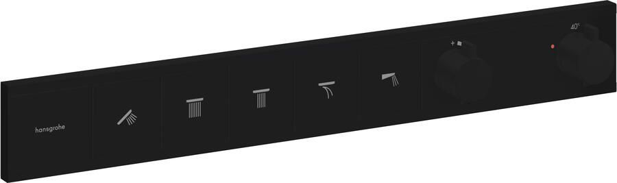 Hansgrohe Rainselect thermostaat inbouw v. 5 functies matzwart 15384670