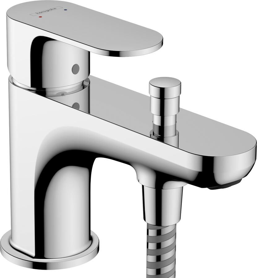 Hansgrohe Rebris S ééngreeps bad- en douchemengkraan Monotrou met 2 doorstroomhoeveelheden chroom