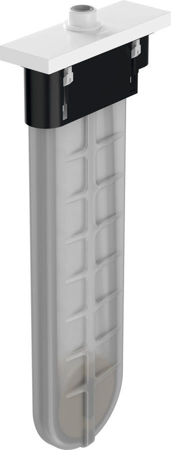 Hansgrohe sBox afbouwdeel rechthoekig incl. slangbox doucheslang en rozet m. 1 functie t.b.v. bad- of tegelrand mat wit 28010700