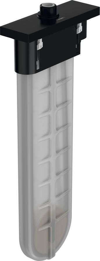 Hansgrohe sBox afbouwdeel rechthoekig incl. slangbox doucheslang en rozet m. 1 functie t.b.v. bad- of tegelrand mat zwart 28010670