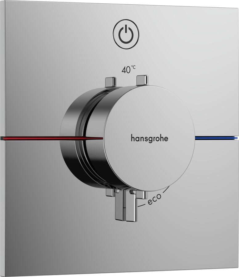 Hansgrohe ShowerSelect Comfort E thermostaat inbouw voor 1 functie chroom
