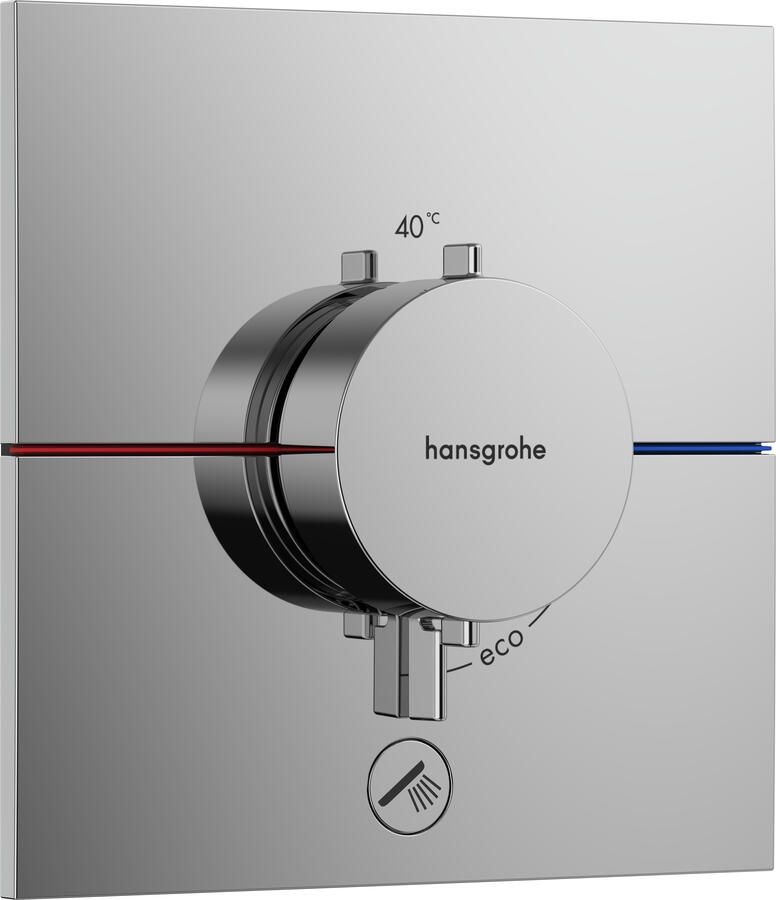 Hansgrohe ShowerSelect Comfort E thermostaat inbouw voor 1 functie en extra uitgang chroom