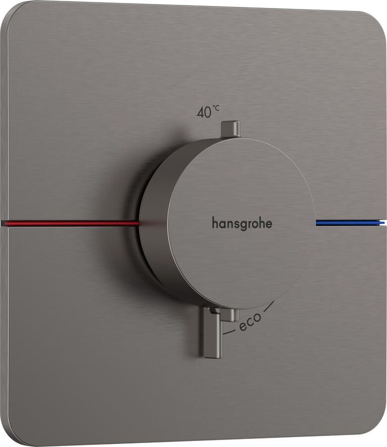 Hansgrohe ShowerSelect Comfort Q thermostaat inbouw Brushed Black Chrome