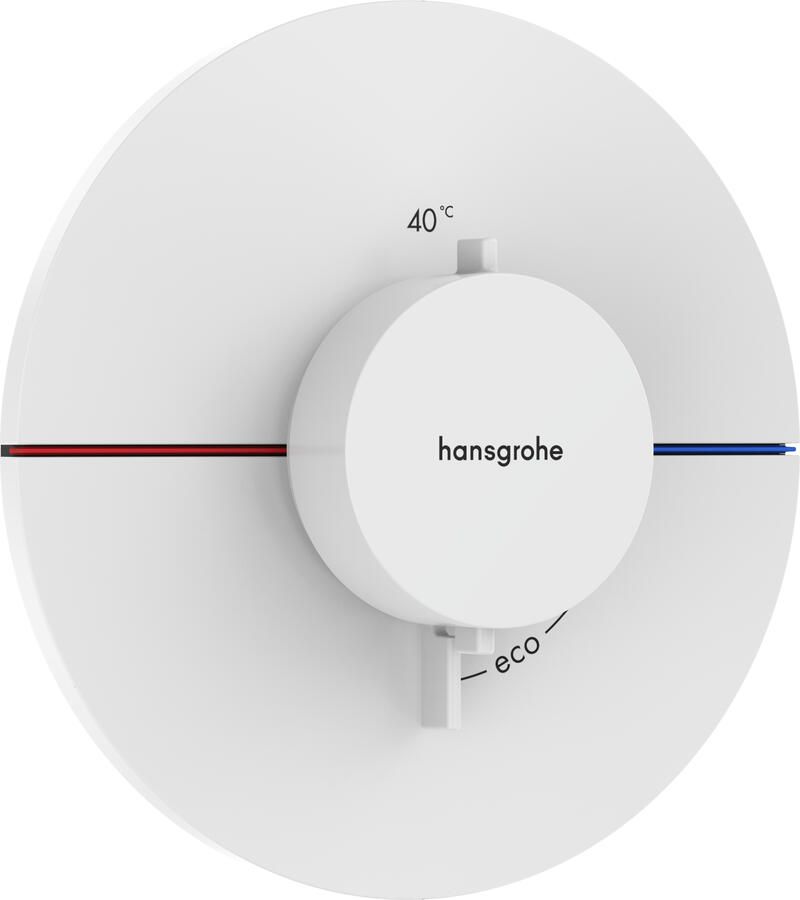 Hansgrohe ShowerSelect Comfort S thermostaat inbouw mat wit