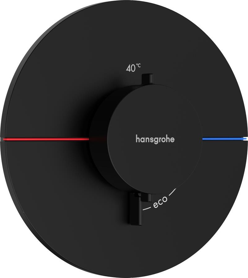 Hansgrohe ShowerSelect Comfort S thermostaat inbouw mat zwart