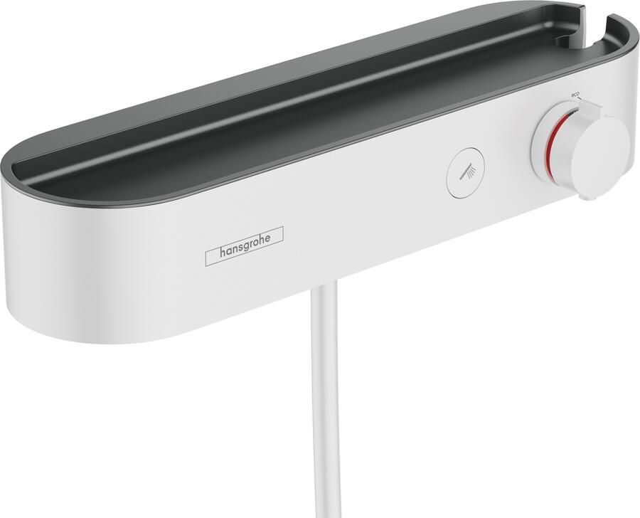 Hansgrohe Pulsify Select douchethermostaat met showertablet 40cm mat wit 24360700
