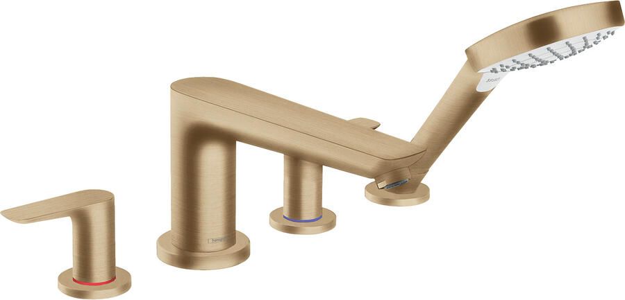 Hansgrohe Talis E afbouwdeel v. 4-gats badrandkraan v. inbouwdeel 13244180 brushed bronze 71748140